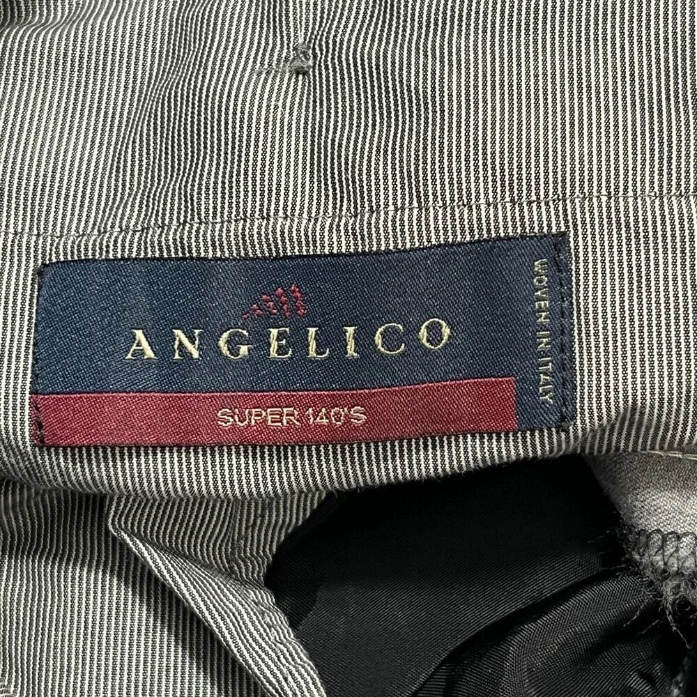 Hiltl Angelico Super 140s Wool‎ Dress Pants Men 34x30 Tailored Luxury European